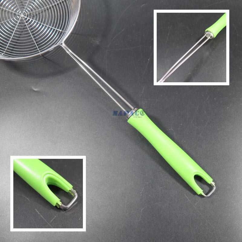 Vợt Lẩu Inox Cán Nhựa (1)