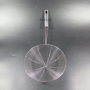 Vợt vớt mì inox cán tròn